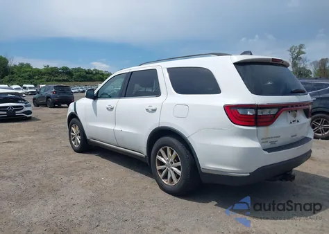 2014 Dodge Durango Sxt из США, поврежденный, VIN 1C4RDJAG0EC314413